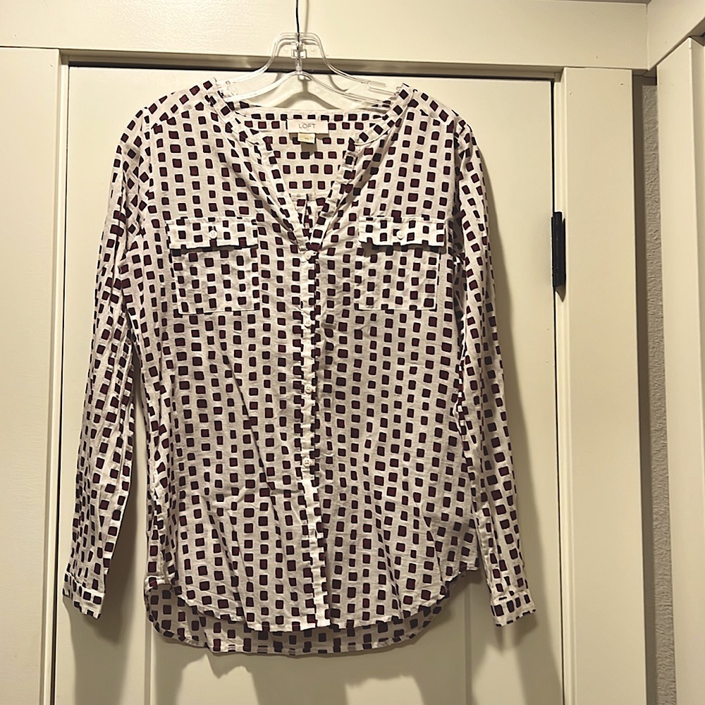 Loft cotton long sleeve.
